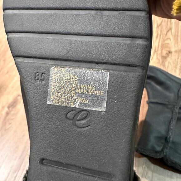 🍷360 easysport black mid calf booties size 8.5 - Picture 6 of 6